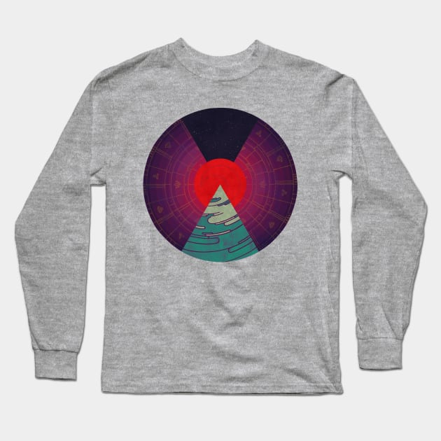 Sunset Study Long Sleeve T-Shirt by againstbound